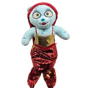 Build a Bear Nightmare Before Christmas Sally Stitch Skellington Plush Stuffed